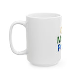 God Money Power Ceramic Mug — Inspirational Religious & Prosperity Coffee Cup (11oz/15oz)