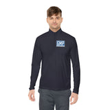 GMP 'God Money Power' Quarter-Zip Pullover
