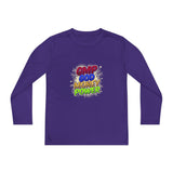 CMP God Money Power Youth Long Sleeve Tee — Inspirational Graphic Shirt