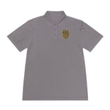 Men's Polo — Gold 3D 'GMP God Money Power' Chest & Back Logo