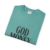 God Money Power T-Shirt — Bold Faith & Hustle Graphic Tee