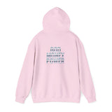 Hoodie — "God Money Power" Chrome Text Pullover