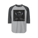Raglan Shirt — Angel Of Death- Dark Angel Graphic 3/4 Sleeve Baseball Tee
