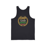 GMP God Money Power Laurel Tank Top — Motivational Faith & Wealth Graphic Tank
