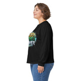 Long Sleeve Tee — "God Money Power" Graphic Spiritual Streetwear
