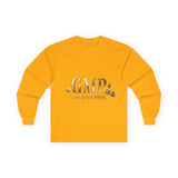 GMP (God • Money • Power) Gold Logo Long Sleeve Tee