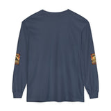 Long Sleeve T‑Shirt — "God Money Power" Pyramid Graphic