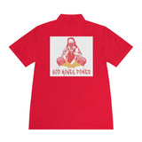 Sport Polo — 'God Money Power' Graphic Men's Polo
