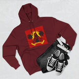 Reggae Sunset Hoodie — Palm Tree Rasta Graphic Fleece