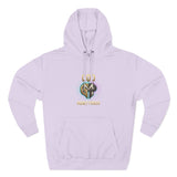 Three-Panel Fleece Hoodie