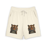 Tiger Face 'Good Mood Power' Fleece Sweat Shorts