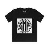 Kids Tee — GMP (God Money Power) Retro Circle Logo Kids Shirt