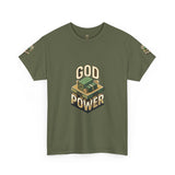 God Power T‑Shirt — Retro Faith Graphic Tee