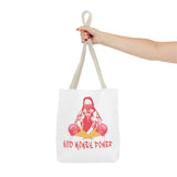 God Money Power Tote Bag — Bold Graphic Religious Streetwear Tote