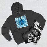 God Money Power Hoodie — Graphic Three-Panel Fleece Pullover