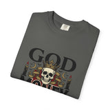 God Money Power- Skull T-Shirt — Gothic Skull Graphic Tee