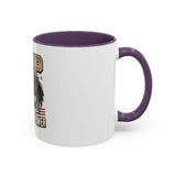 GMP ‘God Money Power’ Accent Coffee Mug - Bold Eagle Graphic 11/15oz