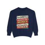 Put GOD First Hustle for the Money Sweatshirt