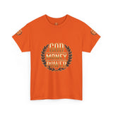 God Money Power Tee — Inspirational Faith & Success Graphic T-Shirt