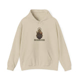 Hoodie — 'God Money Power' Buddha Graphic Pullover