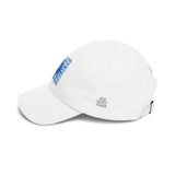 Blue Splash 'God Money Power' Classic Dad Cap