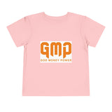 Toddler Tee — GMP (God Money Power) Orange Logo