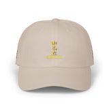 Dad Cap — Gold Crown 'Best Dad' Embroidered Baseball Hat