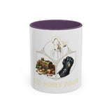 Magic & Wealth Accent Coffee Mug — "Gold Money Power" Alchemy Design (11/15 oz)