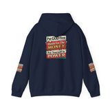 Hoodie — "Put GOD First, Hustle For The MONEY, Put Yourself In POWER" Inspirational Graphic Hoodie