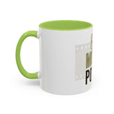 God Money Power Accent Coffee Mug — Motivational Faith & Wealth Ceramic Mug
