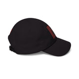 Dad Cap — Red Glitter Sacred Heart Embroidered Baseball Hat
