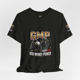 GMP Eagle Tee — “God Money Power” Graphic T-Shirt