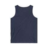 Tank Top — "God, Money, Power" Vintage Emblem Sleeveless Tee