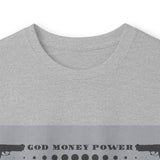 God Money Power Long Sleeve Tee