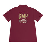 GMP Polo Shirt — "God Money Power" Gold Logo Men’s Sport Polo