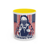 God, Money, Power Coffee Mug — Patriotic Street Art Accent Mug (11/15oz)