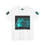 God Money Power Tee — Retro Neon Graphic T-Shirt
