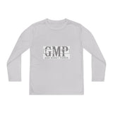 Youth Long Sleeve Tee — GMP "God Money Power" Graphic