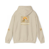 Pyramid Sunburst Hoodie — Mystical Egyptian Graphic Hooded Sweatshirt