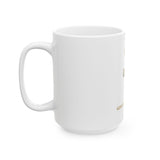 God Money Power Ceramic Mug – GMP Cross Design, Inspirational Faith & Wealth Coffee Cup (11oz, 15oz)