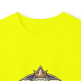 God Money Power Long Sleeve Tee — Vintage Crest Graphic