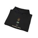 God • Money • Power Hoodie — Minimal Faith & Ambition Graphic Hoodie