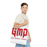 Tote Bag — GMP (God Money Power) Bold Red Logo Tote