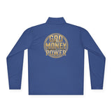 Gold Money Power Quarter-Zip Pullover