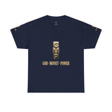 God · Money · Power Tee — GMP Gold Block Logo T-Shirt