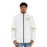 Puffer Jacket — GMP (God Money Power) Gold Logo Insulated Coat