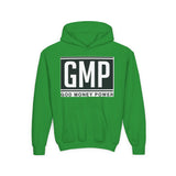 GMP Youth Hoodie — 'God Money Power' Bold Logo Pullover