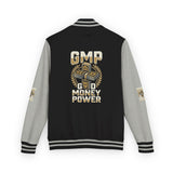 Letterman Jacket — GMP "God Money Power" Retro Varsity Jacket