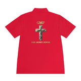 GMP Cross Polo — "God Money Power" Men's Sport Polo