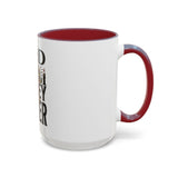 God Money Power-Coffee Mug — Skull Crown Gothic Accent Mug (11oz & 15oz)